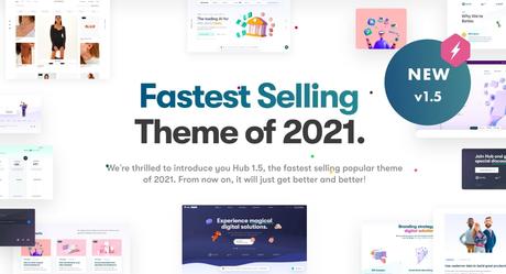 Hub – Thème WordPress polyvalent et réactif Hub - Thème WordPress polyvalent et réactif - 8
