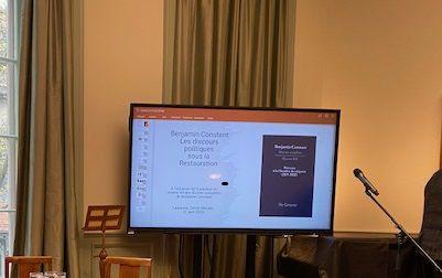 Benjamin Constant - Les discours politiques sous la Restauration