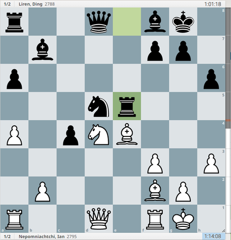 14ème partie du Championnat du monde d'échecs