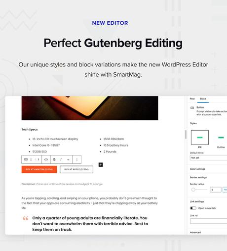 Gutenberg optimisé