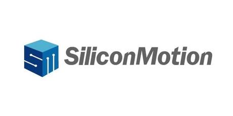 Logo de technologie de mouvement de silicium