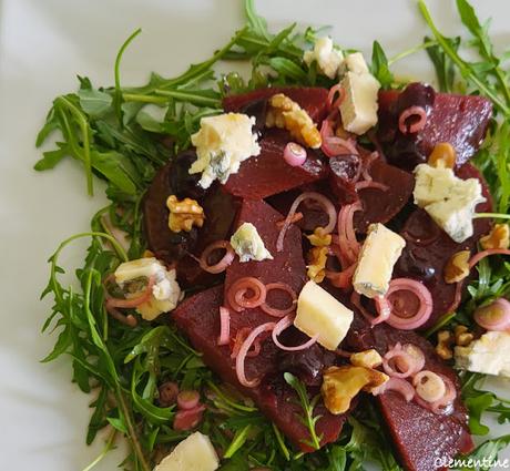 Salade de betteraves au gorgonzola