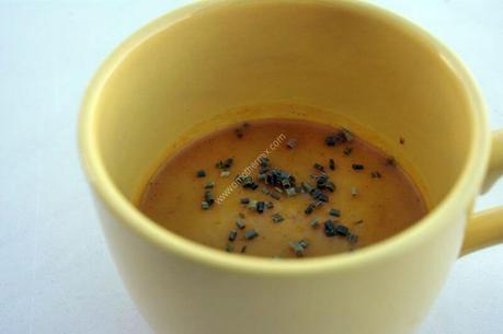 Recette du jour : Potage courgette, carotte, céleri, poireaux, kiri