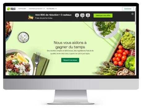 J’ai testé le service de box à cuisiner HelloFresh Site internet HelloFresh