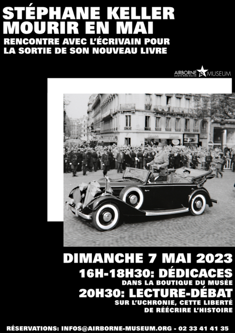 #CULTURE - Soirée lecture-débat avec Stéphane Keller - Airborne Museum !