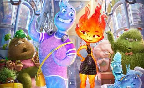 Affiche US pour Élémentaire de Peter Sohn Affiche US pour Élémentaire de Peter Sohn