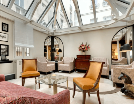 Les plus beaux hôtels avec vue sur la Seine à Paris Suite hotel Les rives de notre Dame