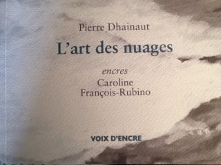 Pierre Dhainaut | Caroline François-Rubino | L'art des nuages / Lecture de Caroline Meunier