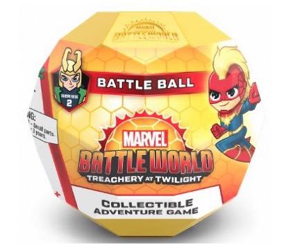 Test et avis de Marvel Battleworld : Series 2 Battle Ball