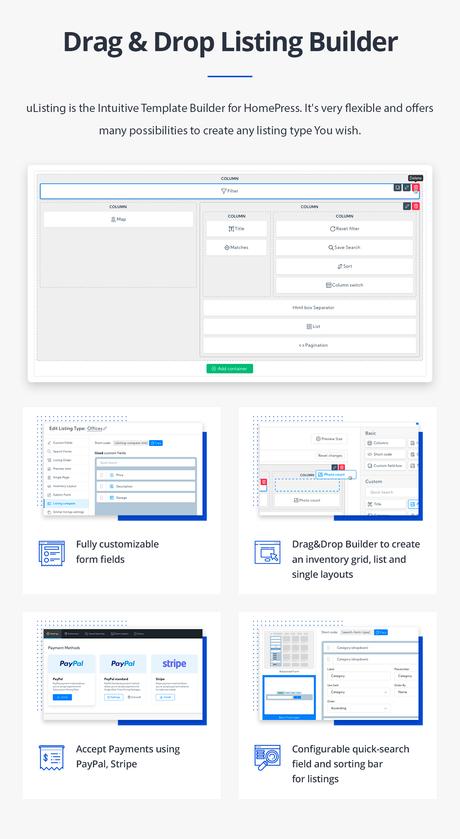 HomePress – Thème WordPress pour l’immobilier Thème WordPress pour l'immobilier