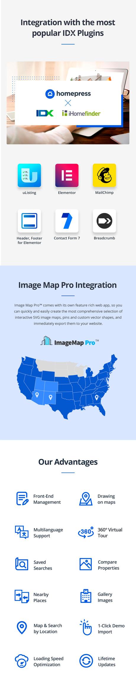 HomePress – Thème WordPress pour l’immobilier Thème WordPress pour l'immobilier
