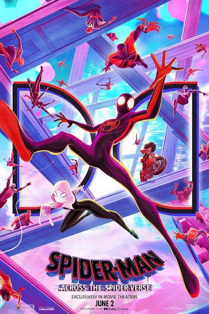 Affiches IMAX, Dolby Cinema et 4DX pour Spider-Man : Across the Spider-Verse