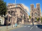 Reims dans Ruines Rockefeller place Parvis