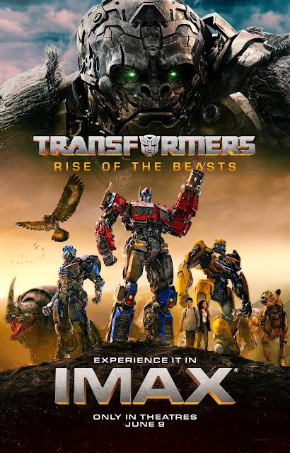 Affiche IMAX pour Transformers : Rise of The Beasts de Steven Caple Jr.