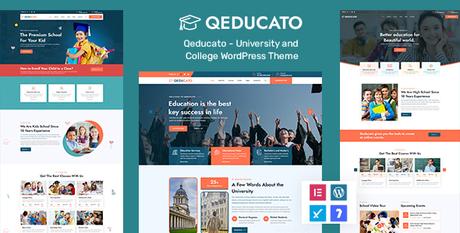 Qeducato – Thème WordPress pour universités et collèges