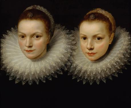 Cornelis de Vos - Portrait de 2 soeurs - vers 1610