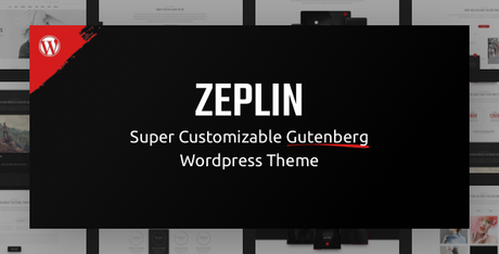Zeplin |  Thème WordPress créatif