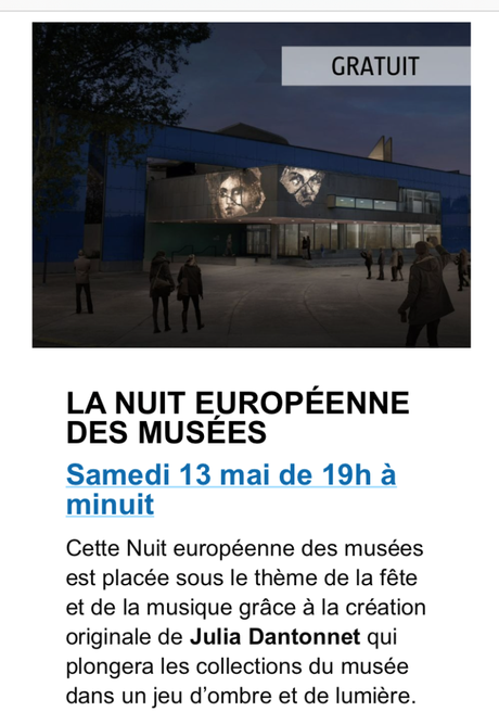 La nuit des Musées au Musée bleu; Musée départemental Arles antique. Samedi 13 Mai 2023.