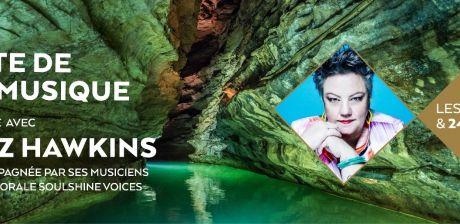 Fête de la musique 2023 - Concert inédit à 103 mètres sous terre : Kaz Hawkins au Gouffre de Padirac Fête de la musique 2023 - Concert inédit à 103 mètres sous terre : Kaz Hawkins au Gouffre de Padirac