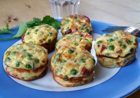 Flans Petits Pois et Chorizo ww