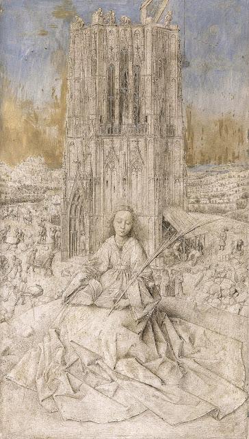 Van Eyck - Sainte Barbe, 1437