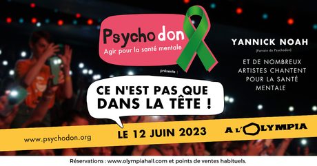 #EVENEMENT - Yannick Noah, Christophe Willem, Bilal Hassani, Pomme... à l'Olympia pour le #Psychodon !