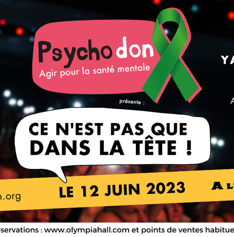 #EVENEMENT - Yannick Noah, Christophe Willem, Bilal Hassani, Pomme... à l'Olympia pour le #Psychodon !
