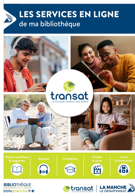 Bibliothèque Départementale de la Manche : avec Transat, les Manchois ont la culture au bout des doigts !