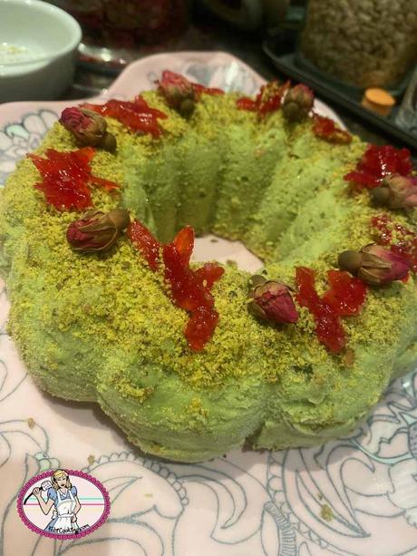 Glace à la pistache et au safran