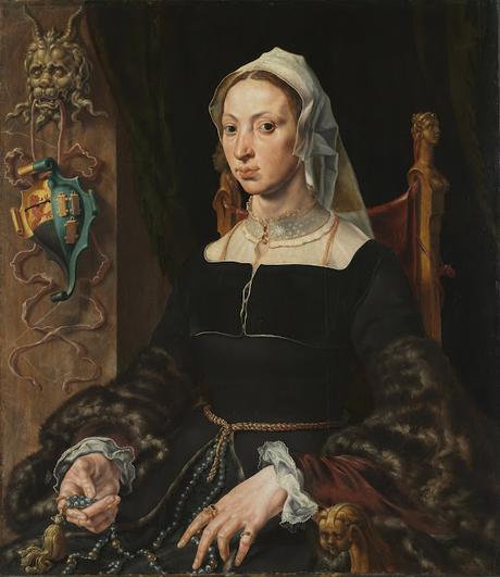 Van Heemskerck Martin - Portrait de Machtelt Suijs - vers 1540-1545