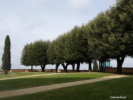 Rome février 2023 -- Castel Gandolfo - La Résidence d'été du pape et ses jardins (1)