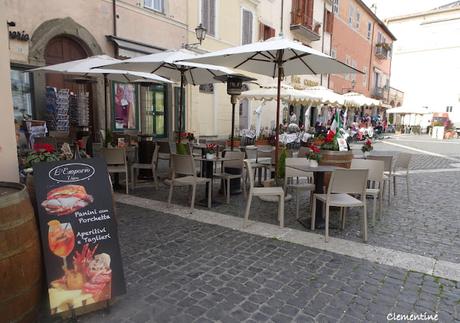 Rome février 2023 -- Castel Gandolfo - La Résidence d'été du pape et ses jardins (1)