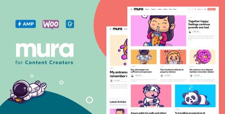 Mura – Thème WordPress pour les créateurs de contenu