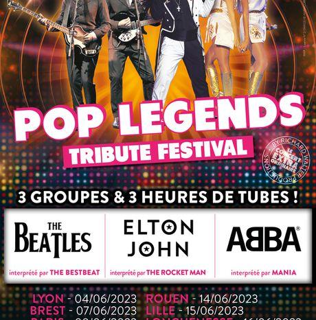 #CONCERTS - Pop Legends au Dôme de Paris le 08/06 // The Beatles, Elton John et ABBA // Tournée française !