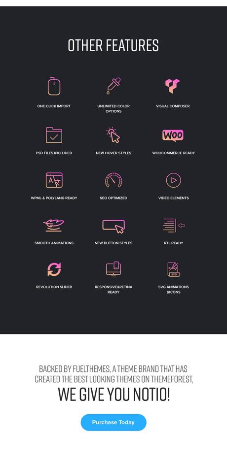 Un thème de portefeuille WordPress visuellement époustouflant