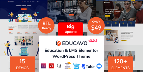 Educavo – Thème WordPress pour l’éducation