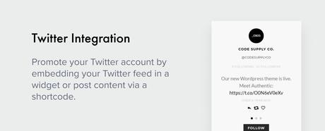 Authentique – Thème WordPress pour blogs et magazines de style de vie Twitter