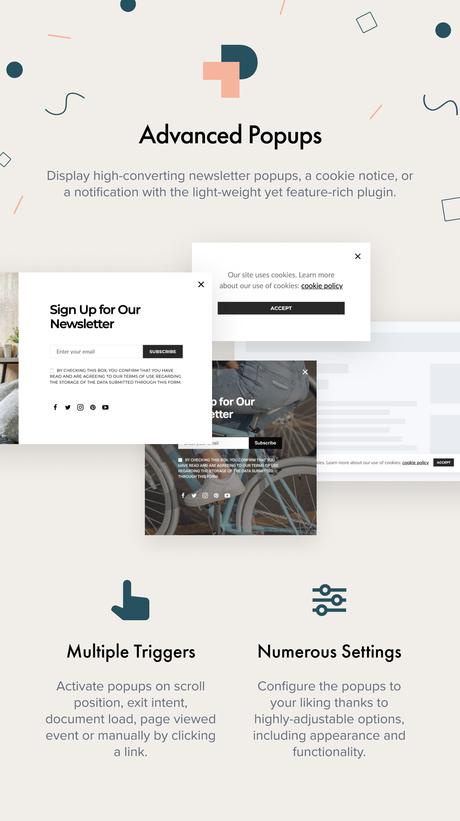 Authentique – Thème WordPress pour blogs et magazines de style de vie Popups