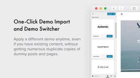 Authentique – Thème WordPress pour blogs et magazines de style de vie Importation de démo
