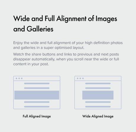 Authentique – Thème WordPress pour blogs et magazines de style de vie Alignement des images