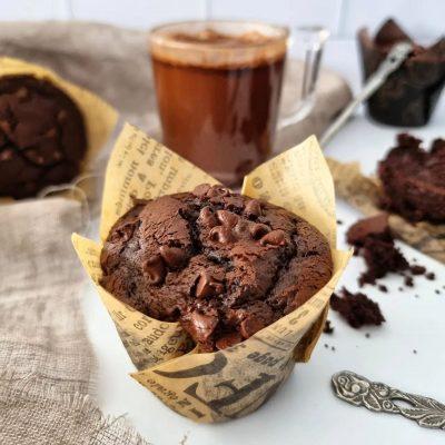 Muffins chocolat et crème d’Isigny