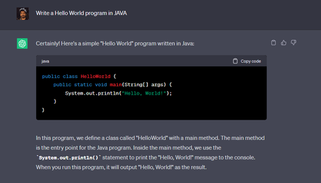 Comment écrire du code avec ChatGPT ? Écrire votre premier programme avec ChatGPT