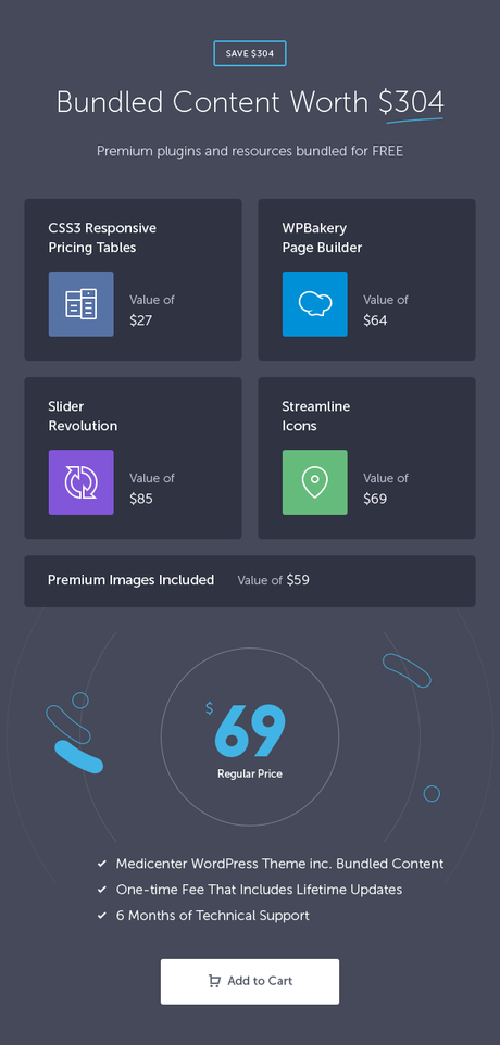 clinique, hôpital, docteur, beauté, santé et médical Thème WordPress