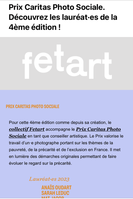 Prix  Caritas  » Photo Sociale  » 4ème édition.