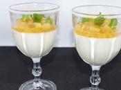 Panna cotta coulis compotee cedrat