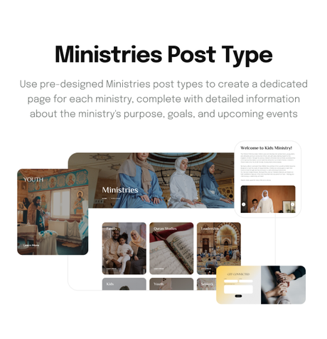 Temple de Dieu – Thème WordPress pour la religion et l’église Thème de l'église moderne