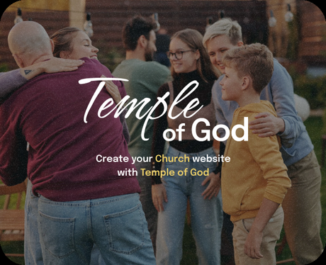 Temple de Dieu – Thème WordPress pour la religion et l’église Thème de l'église