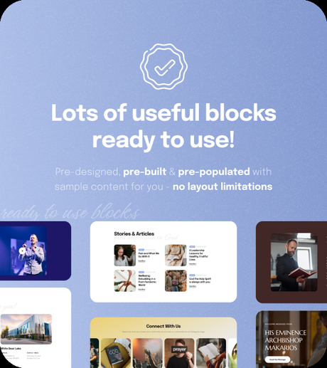 Temple de Dieu – Thème WordPress pour la religion et l’église Thème de la charité