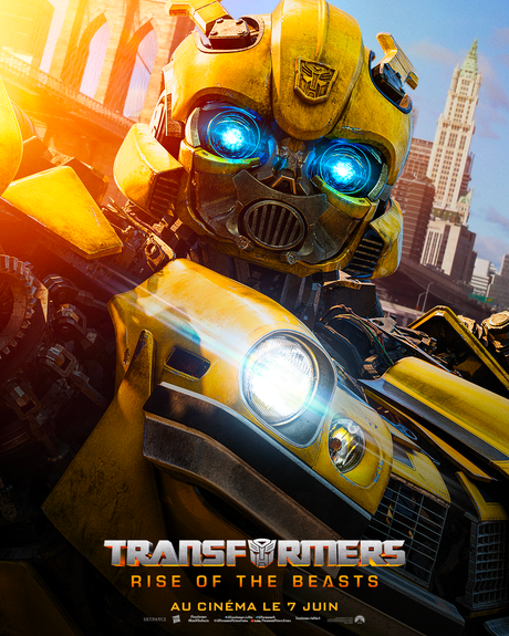 🎬TRANSFORMERS : RISE OF THE BEASTS - Les affiches personnages: d'ARCEE, BUMBLEBEE et WHEELJACK !