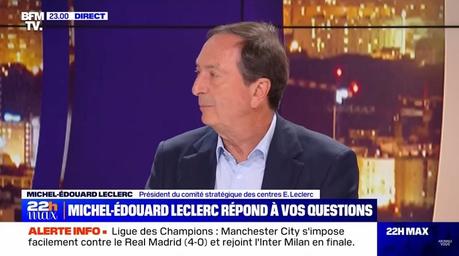 Inflation : Michel-Édouard Leclerc se compare à Teddy Riner Inflation : Michel-Édouard Leclerc se compare à Teddy Riner